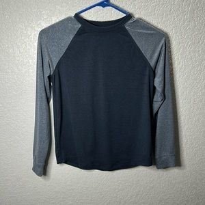 Blue long sleeve shirt
